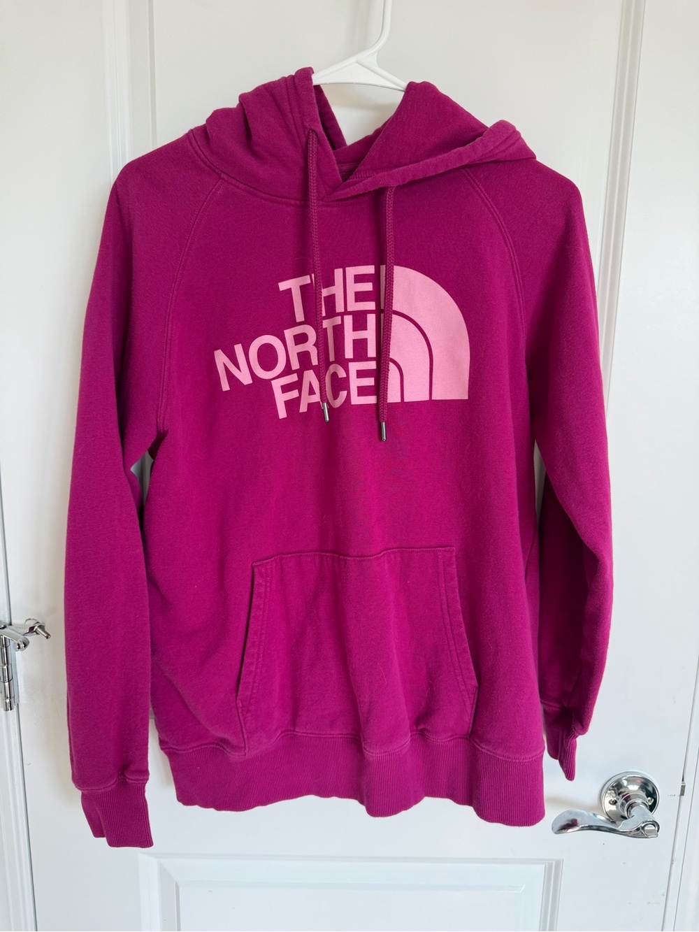 The North Face Hot Pink Pullover Hoodie